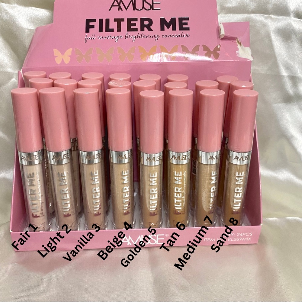 Amuse concealers ( Filter me collection )